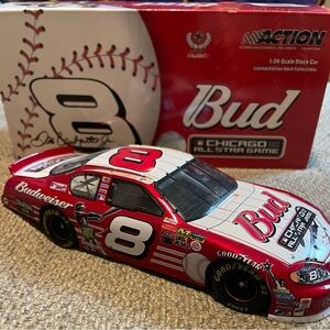 Budweiser Red & White 2003 Baseball All Star Game Chicago Bud #8 NASCAR